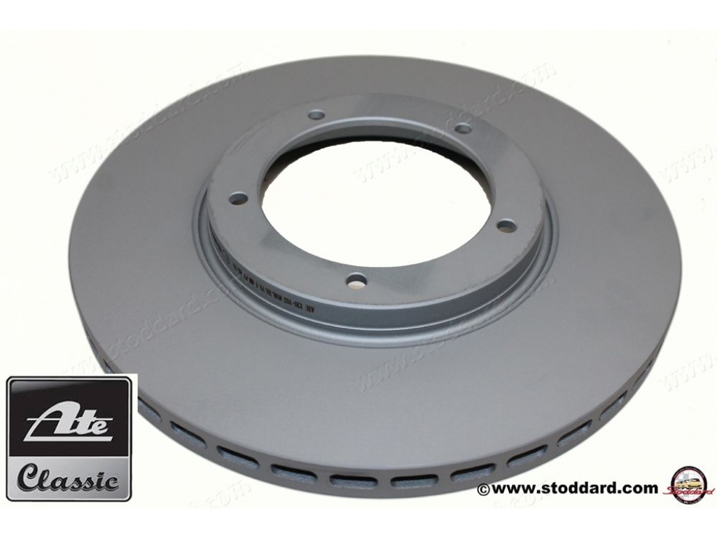 Front Vented Brake Disc Rotor For 911 1965-83, 944 To 1989 