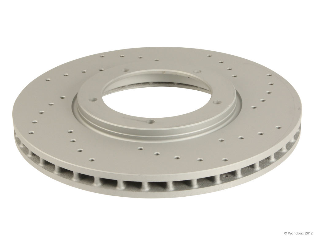 Sebro Slotted & Coated Brake Disc - Two Required